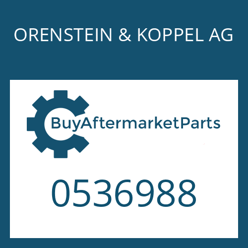 ORENSTEIN & KOPPEL AG 0536988 - BREATHER