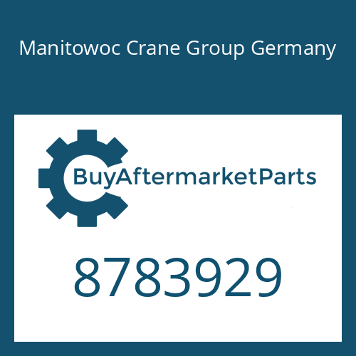 Manitowoc Crane Group Germany 8783929 - SHAFT SEAL