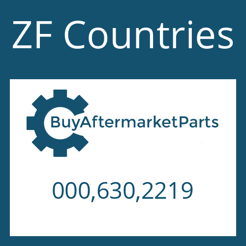 ZF Countries 000,630,2219 - O-RING