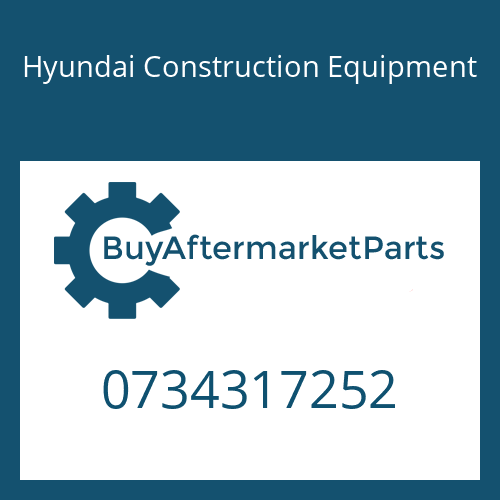 Hyundai Construction Equipment 0734317252 - RECTANGULAR RING
