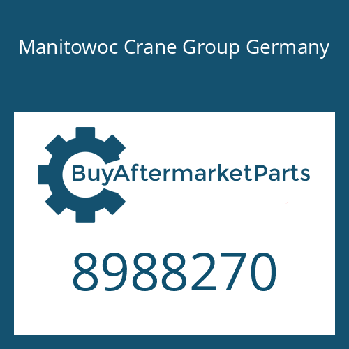Manitowoc Crane Group Germany 8988270 - NEEDLE CAGE