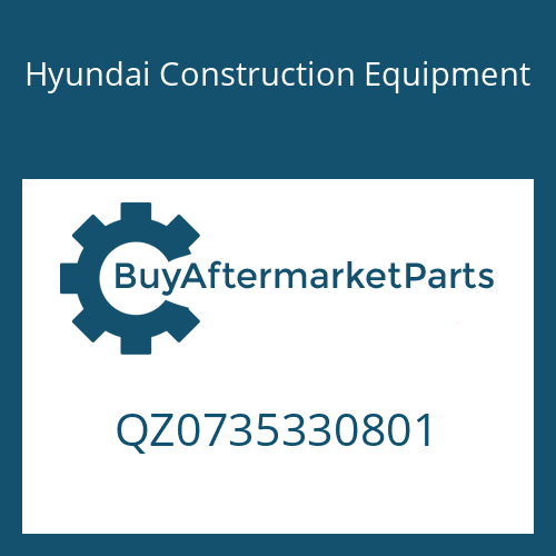 Hyundai Construction Equipment QZ0735330801 - BALL BEARING