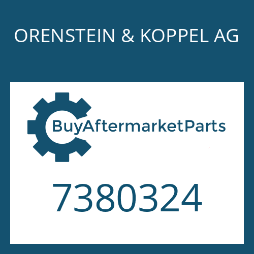 ORENSTEIN & KOPPEL AG 7380324 - AXIAL ROLLER BEARING