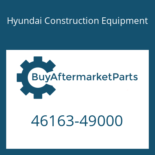 Hyundai Construction Equipment 46163-49000 - HEXALOBULAR DRIVING SCREW