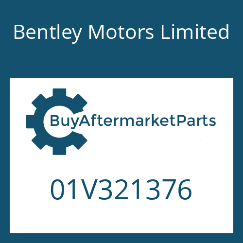 Bentley Motors Limited 01V321376 - SCREW PLUG