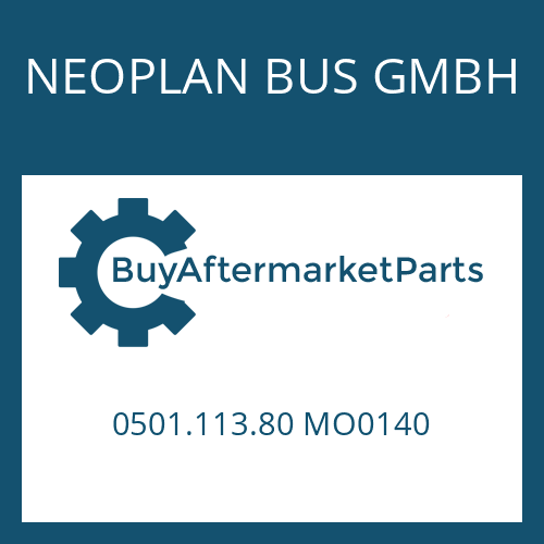 NEOPLAN BUS GMBH 0501.113.80 MO0140 - DRAW BAR