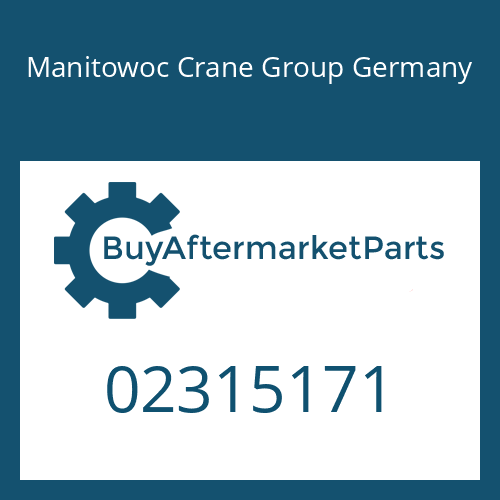 02315171 Manitowoc Crane Group Germany THERMO-SCHALTER