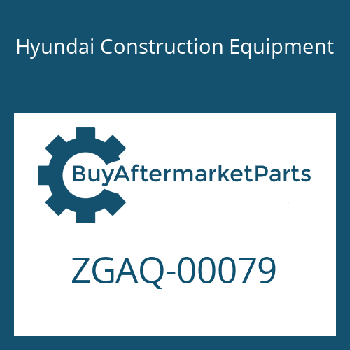 Hyundai Construction Equipment ZGAQ-00079 - SCREW-LOCKING