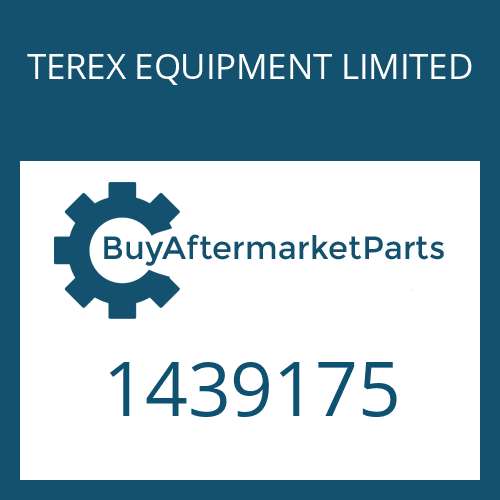 TEREX EQUIPMENT LIMITED 1439175 - SHAFT SEAL