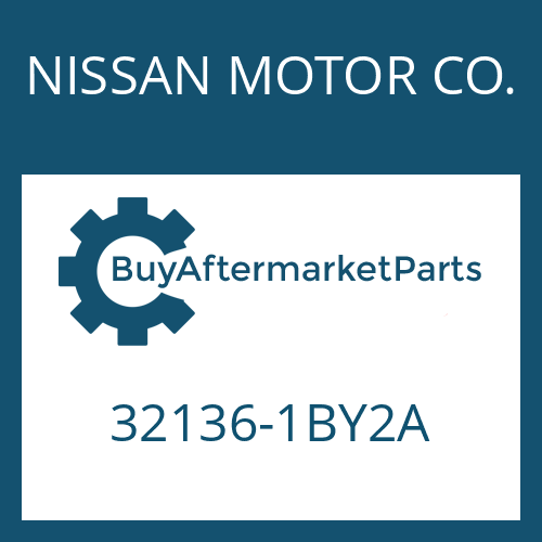 NISSAN MOTOR CO. 32136-1BY2A - SHAFT SEAL