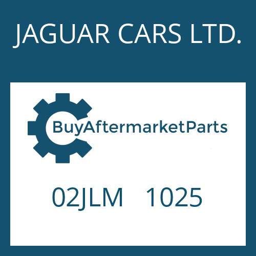 JAGUAR CARS LTD. 02JLM 1025 - RECTANGULAR RING