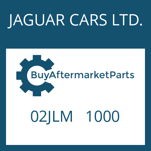 JAGUAR CARS LTD. 02JLM 1000 - LIN.CLUTCH DISC