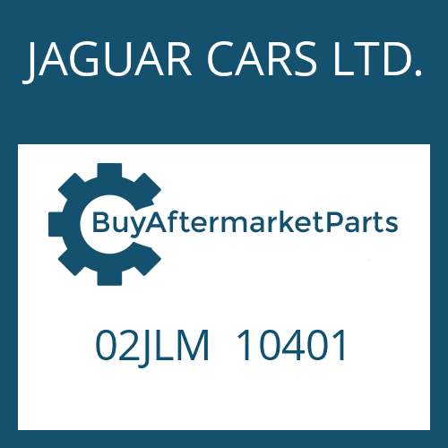 JAGUAR CARS LTD. 02JLM 10401 - INPUT SHAFT