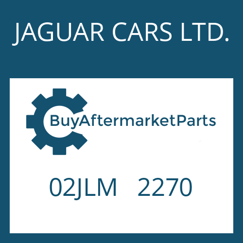 JAGUAR CARS LTD. 02JLM 2270 - PARKING LOCK WHEEL