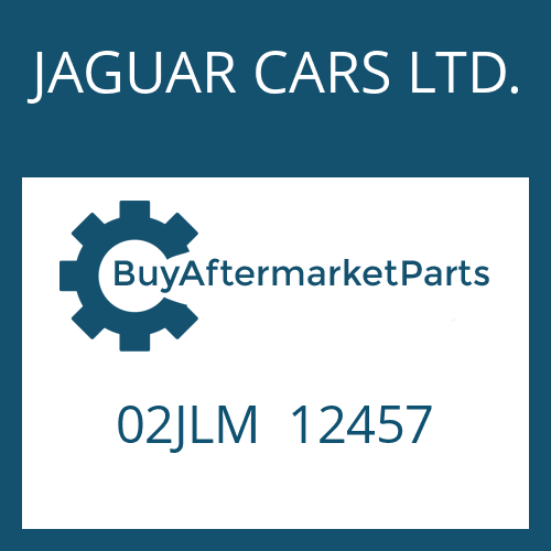 JAGUAR CARS LTD. 02JLM 12457 - OIL PAN