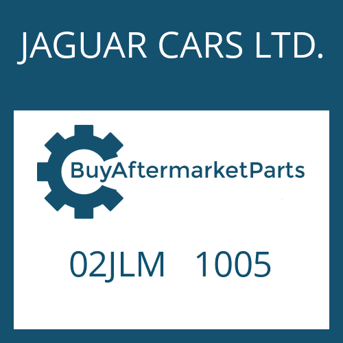 JAGUAR CARS LTD. 02JLM 1005 - SMALL COMP.SET