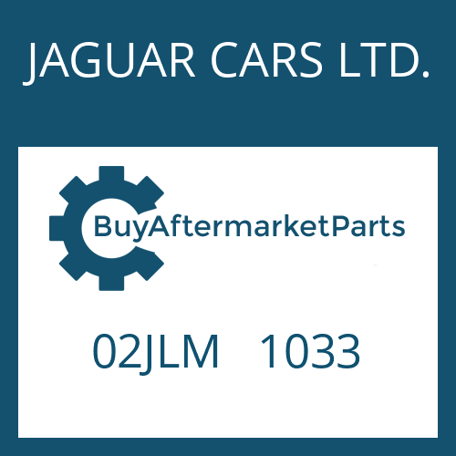 JAGUAR CARS LTD. 02JLM 1033 - DISC CARRIER