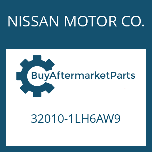 32010-1LH6AW9 NISSAN MOTOR CO. 6 S 530 P