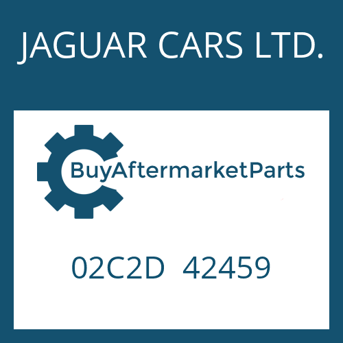 JAGUAR CARS LTD. 02C2D 42459 - MECHATRONIC