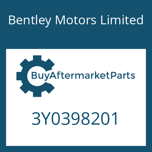 Bentley Motors Limited 3Y0398201 - EMERGENCY RELEASE