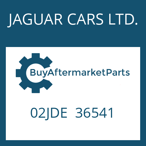 JAGUAR CARS LTD. 02JDE 36541 - OIL PAN