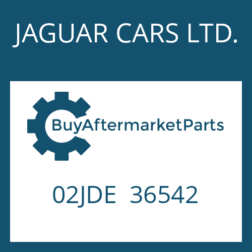 JAGUAR CARS LTD. 02JDE 36542 - OILVOLUME ACCU.