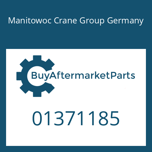 01371185 Manitowoc Crane Group Germany LOCK PLATE