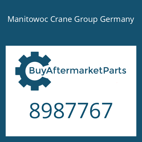 Manitowoc Crane Group Germany 8987767 - PUSHROD