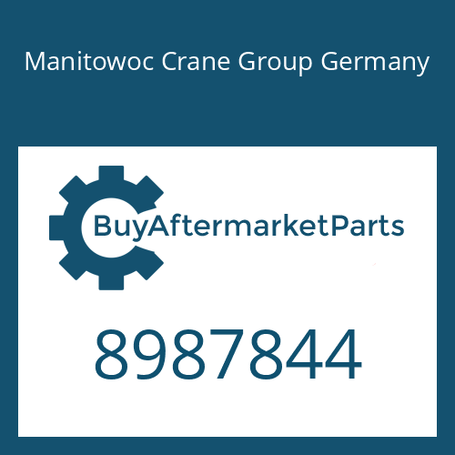 Manitowoc Crane Group Germany 8987844 - OUTPUT FLANGE