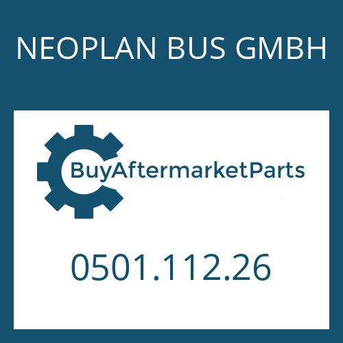 0501.112.26 NEOPLAN BUS GMBH GEAR SHIFT LEVER