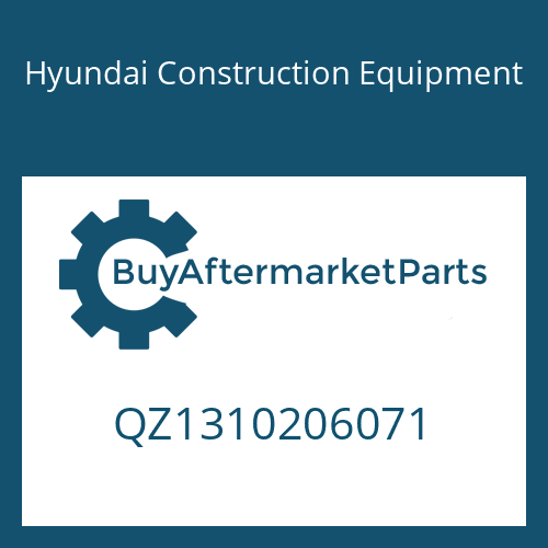 Hyundai Construction Equipment QZ1310206071 - PIN