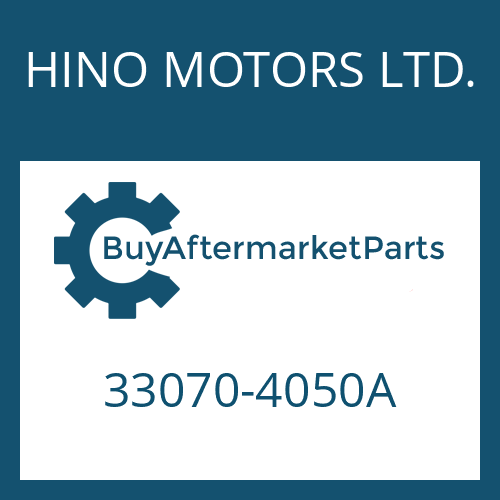 HINO MOTORS LTD. 33070-4050A - 16 S 151 PTO