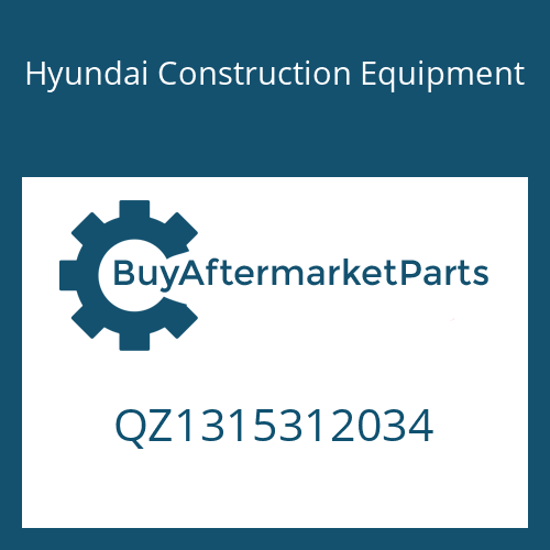Hyundai Construction Equipment QZ1315312034 - SPRING