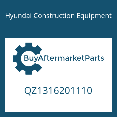 Hyundai Construction Equipment QZ1316201110 - HOUSING