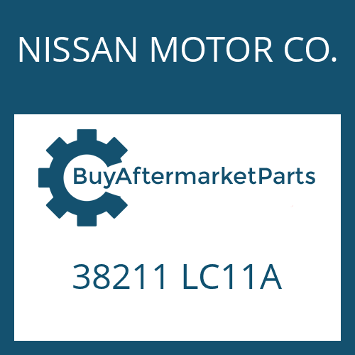 38211 LC11A NISSAN MOTOR CO. OUTPUT FLANGE