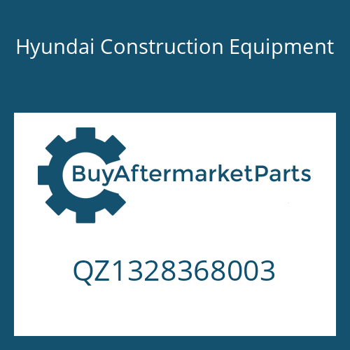 Hyundai Construction Equipment QZ1328368003 - PUSH ROD