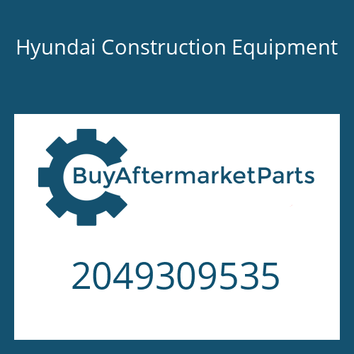 Hyundai Construction Equipment 2049309535 - SHIM