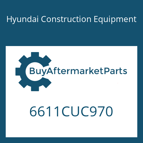 Hyundai Construction Equipment 6611CUC970 - CML 12