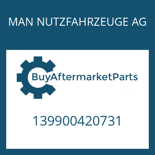 MAN NUTZFAHRZEUGE AG 139900420731 - PRESSURE DISC