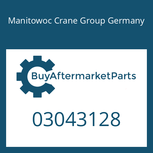 Manitowoc Crane Group Germany 03043128 - STATOR SHAFT