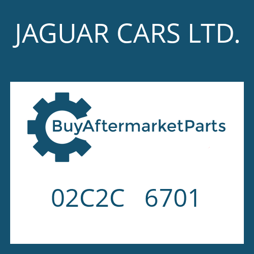 JAGUAR CARS LTD. 02C2C 6701 - CONVERTER