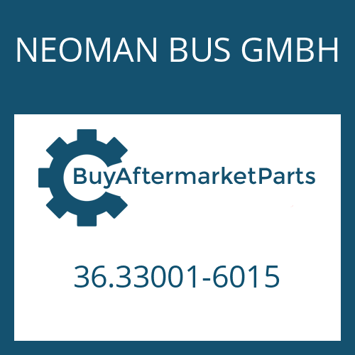 NEOMAN BUS GMBH 36.33001-6015 - 6 AP 1200 B