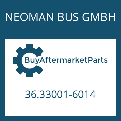 NEOMAN BUS GMBH 36.33001-6014 - 6 AP 1200 B