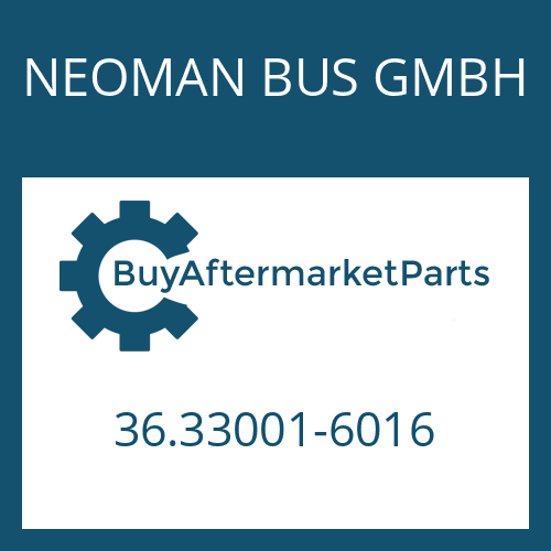 NEOMAN BUS GMBH 36.33001-6016 - 6 AP 1400 B