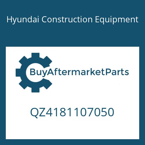 Hyundai Construction Equipment QZ4181107050 - SPEICHER
