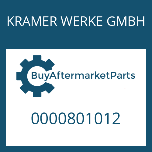 KRAMER WERKE GMBH 0000801012 - DIFF.CASE