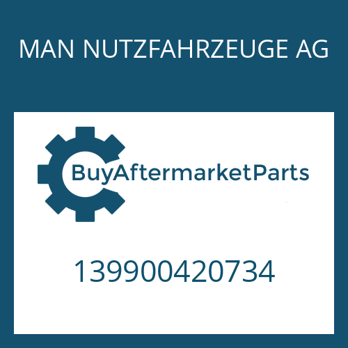 MAN NUTZFAHRZEUGE AG 139900420734 - DIFF.BEVEL GEAR