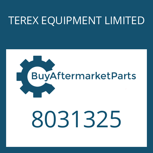 TEREX EQUIPMENT LIMITED 8031325 - HUB CARRIER