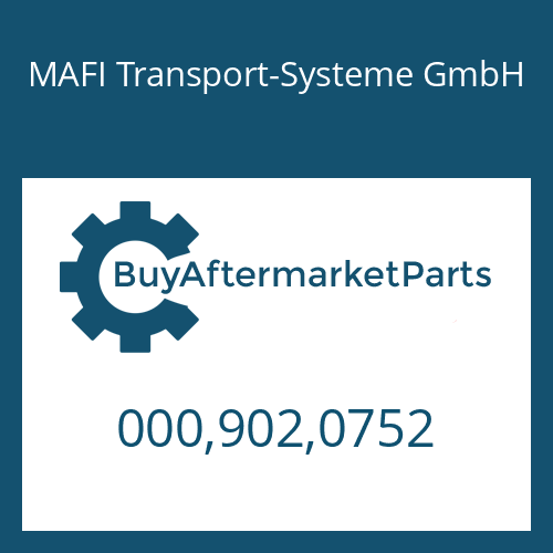 MAFI Transport-Systeme GmbH 000,902,0752 - SEALING CAP