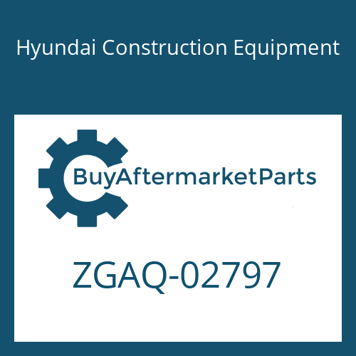 Hyundai Construction Equipment ZGAQ-02797 - SHAFT-STUB